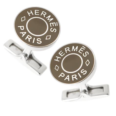 hermes enamel cuff|hermes cufflinks for men.